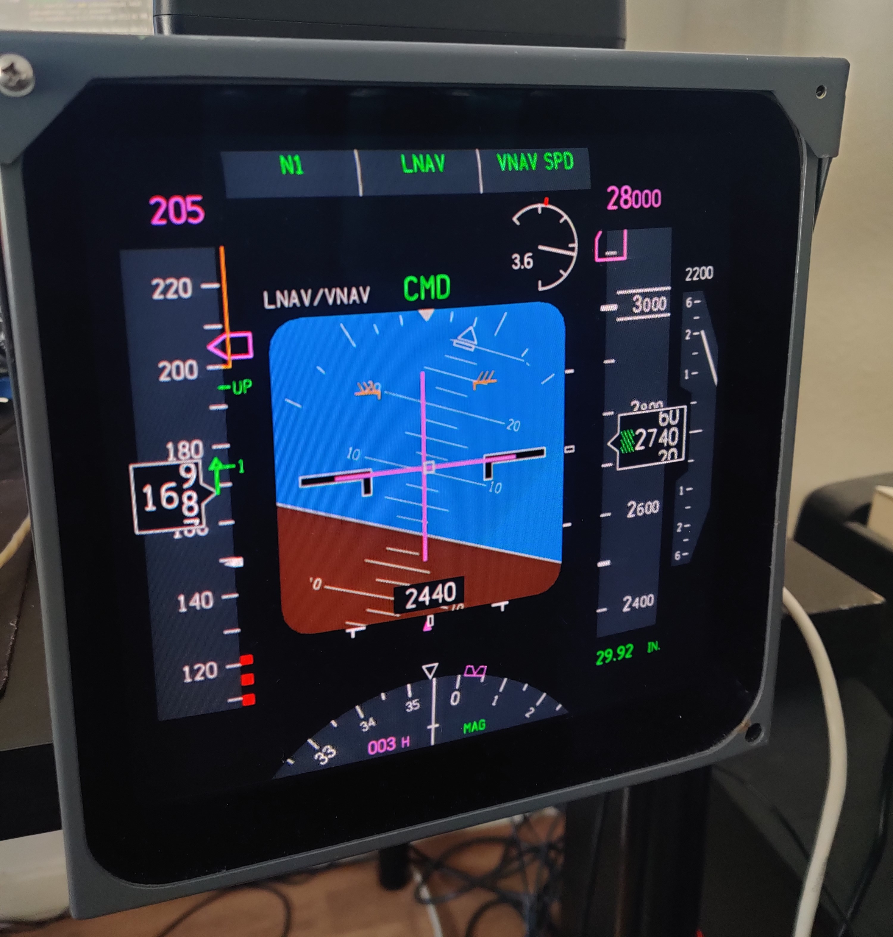 737 Display Unit Restoration and X-Plane Integration
