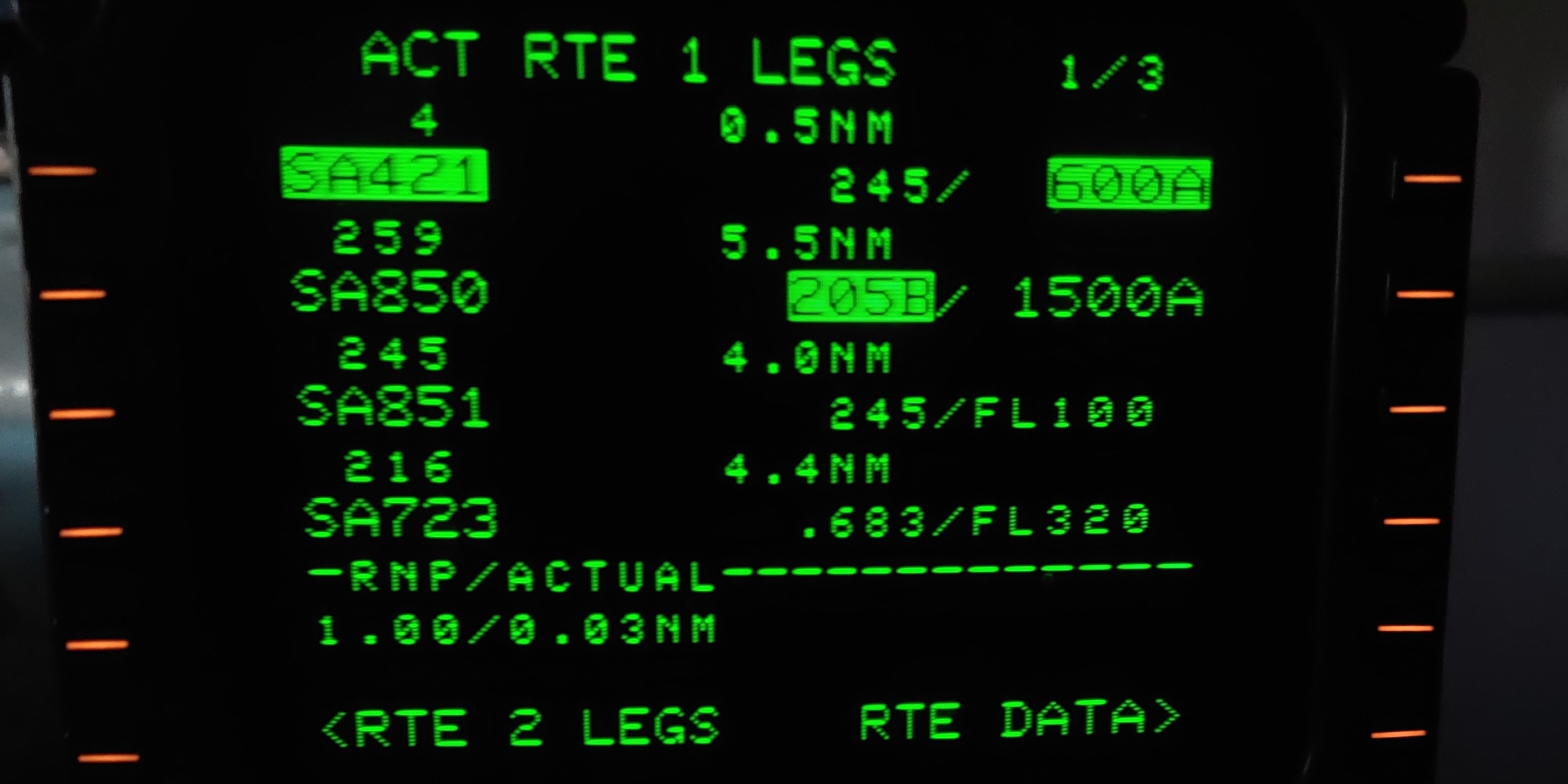 Simulated MCDU Integration for X-Plane